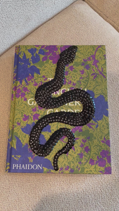 Black Snake Studded Coffee Table Book