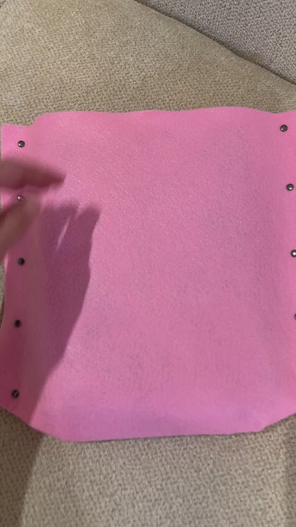 Little Pink Bunny studded Coffee Table Book