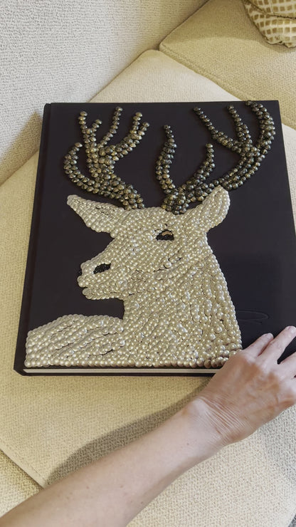 Deer Studded Coffee Table Book