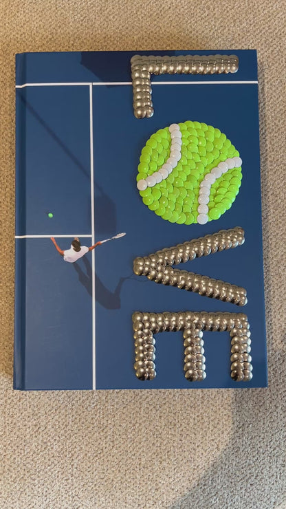L🎾VE Tennis Studded Coffee Table Book