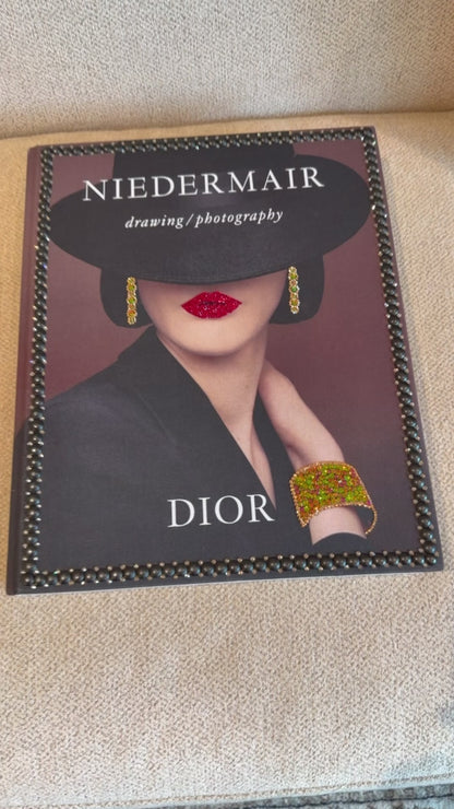 D’OR Woman Crystal Embellished Studded Table Book