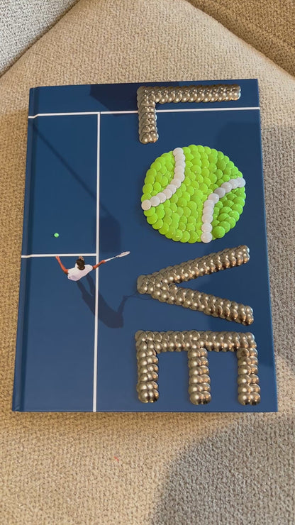 L🎾VE Tennis Studded Coffee Table Book