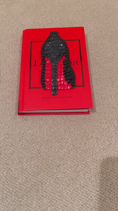 Red Bottom Little Studded Coffee Table Book