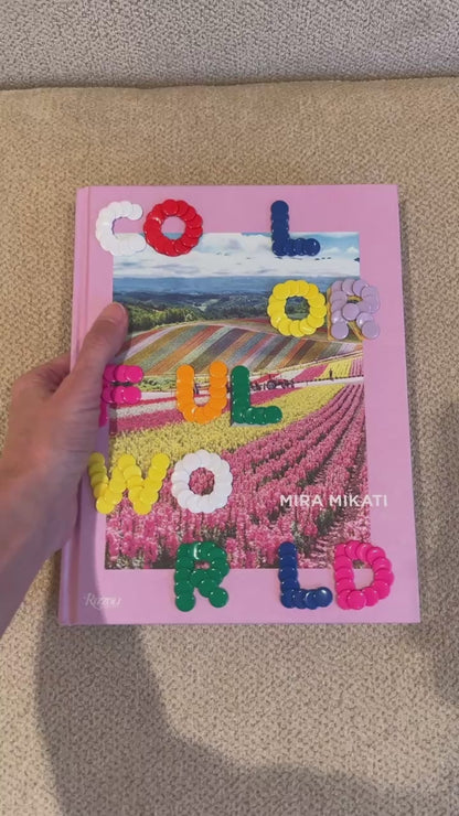 Colorful World Studded Coffee Table Book