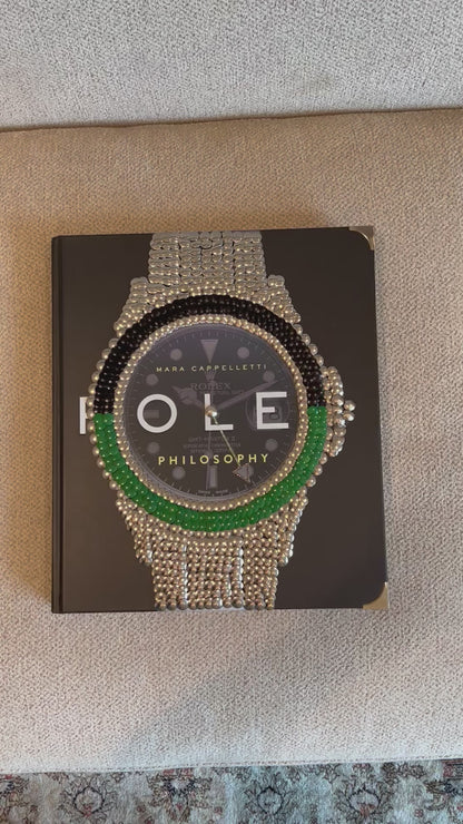 Green & Black Bezel Watch Studded Coffee Table Book