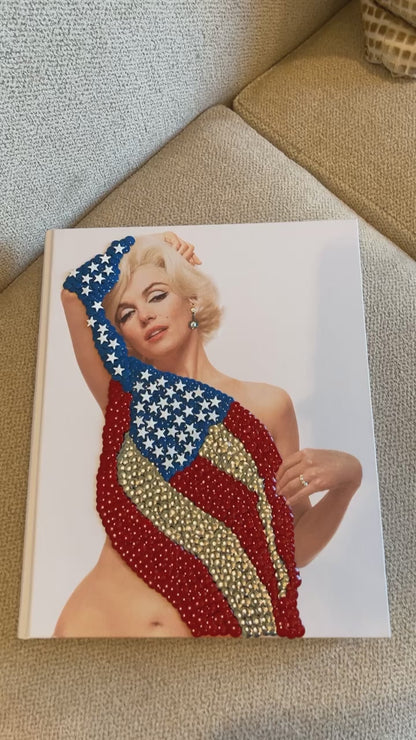 Star-Spangled Marilyn Studded Coffee Table Book