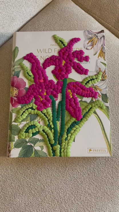 Pink Orchid Studded Coffee Table Book