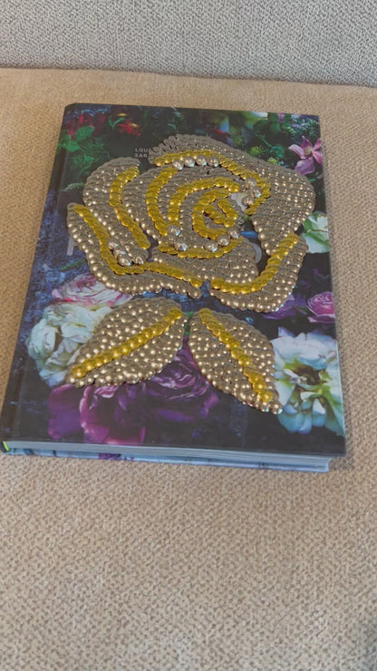 Rose Bud Studded Coffee Table Book