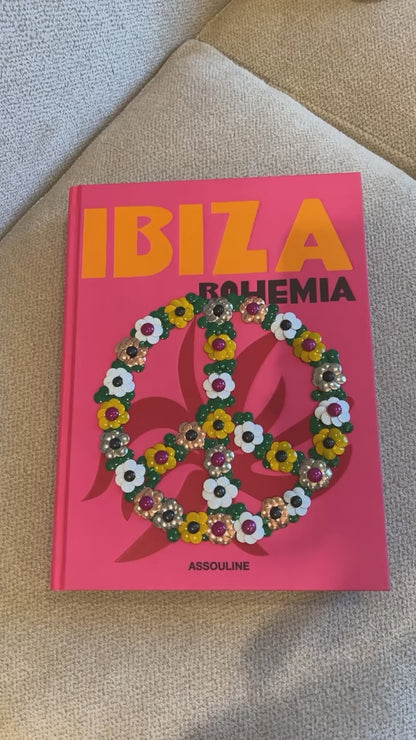 IBIZA Peace & Love Studded Coffee Table Book