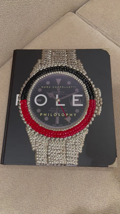 Red & Black Bezel Watch Studded Book