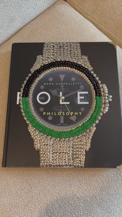 Green & Black Bezel Watch Studded Coffee Table Book