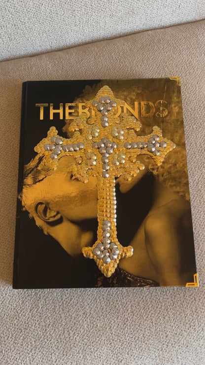 The Gold Cross Studded Coffee Table Book