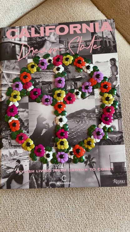 Peace & Love Studded Coffee Table Book