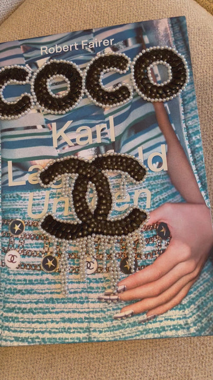 COCO CH Studded Coffee Table Book