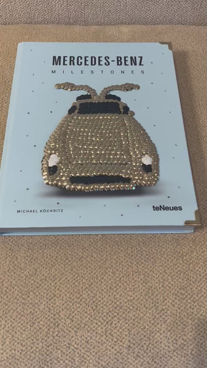 Silver Coupé Racing Car Studded Coffee Table Book