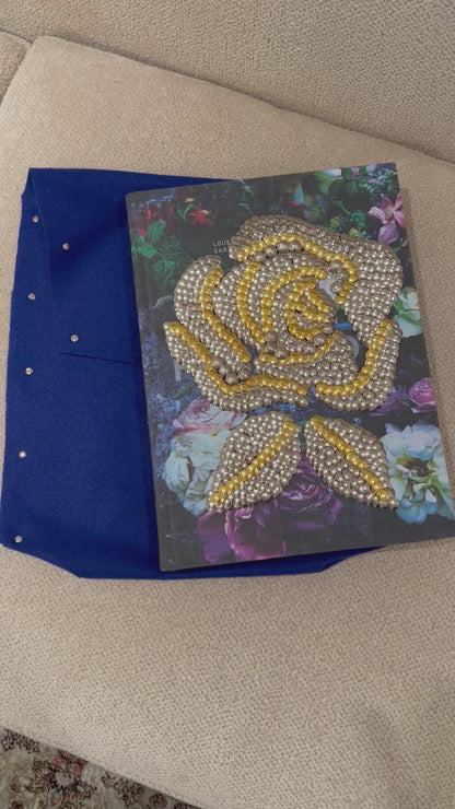 Rose Bud Studded Coffee Table Book