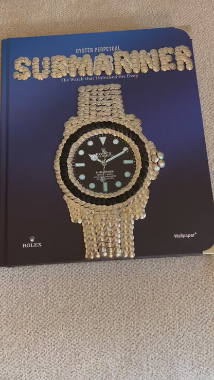 Submariner Watch Studded Coffee Table Book