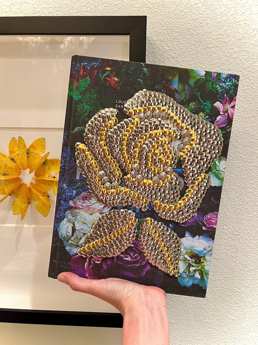 Rose Bud Studded Coffee Table Book - Monica Santos Art