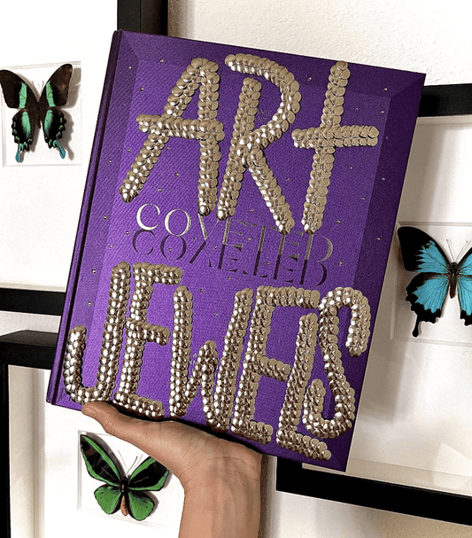 Art Jewels Studded Coffee Table Book - Monica Santos Art