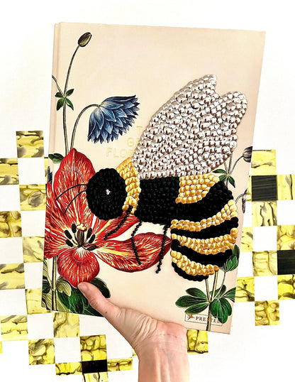 Bumblebee Studded Coffee Table Book - Monica Santos Art