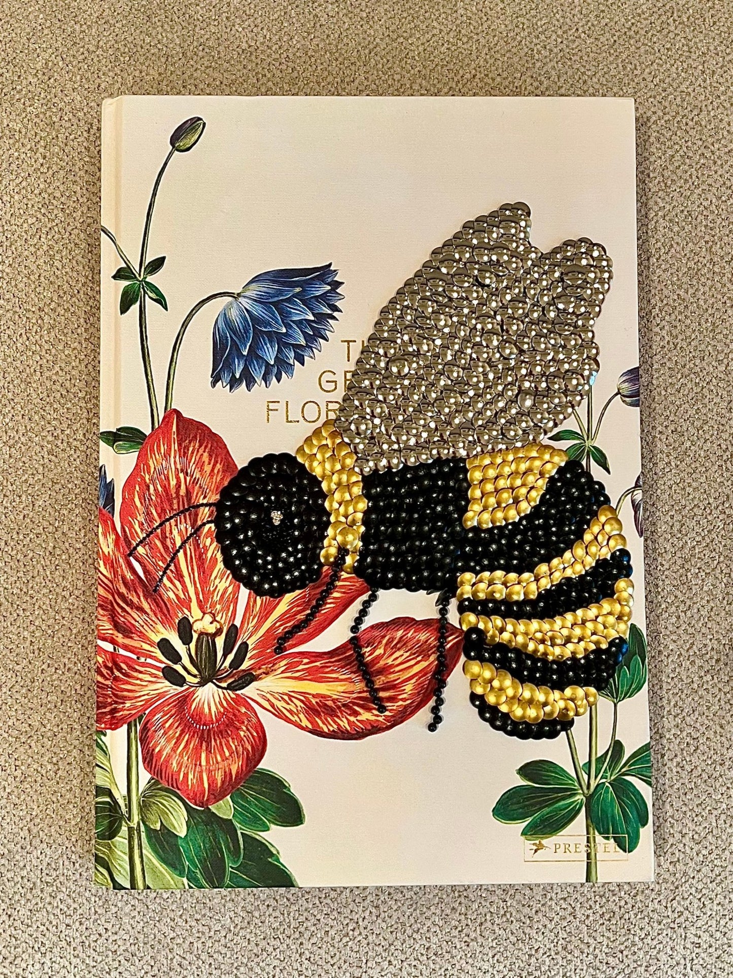 Bumblebee Studded Coffee Table Book - Monica Santos Art