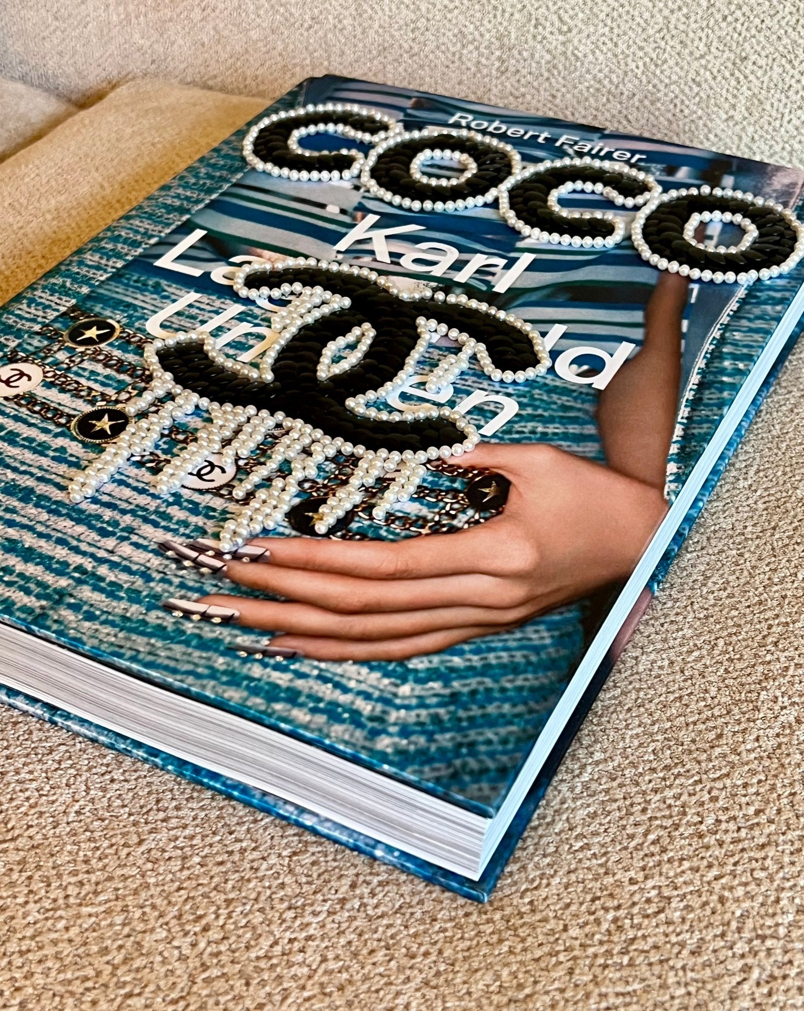 COCO CH Studded Coffee Table Book - Monica Santos Art