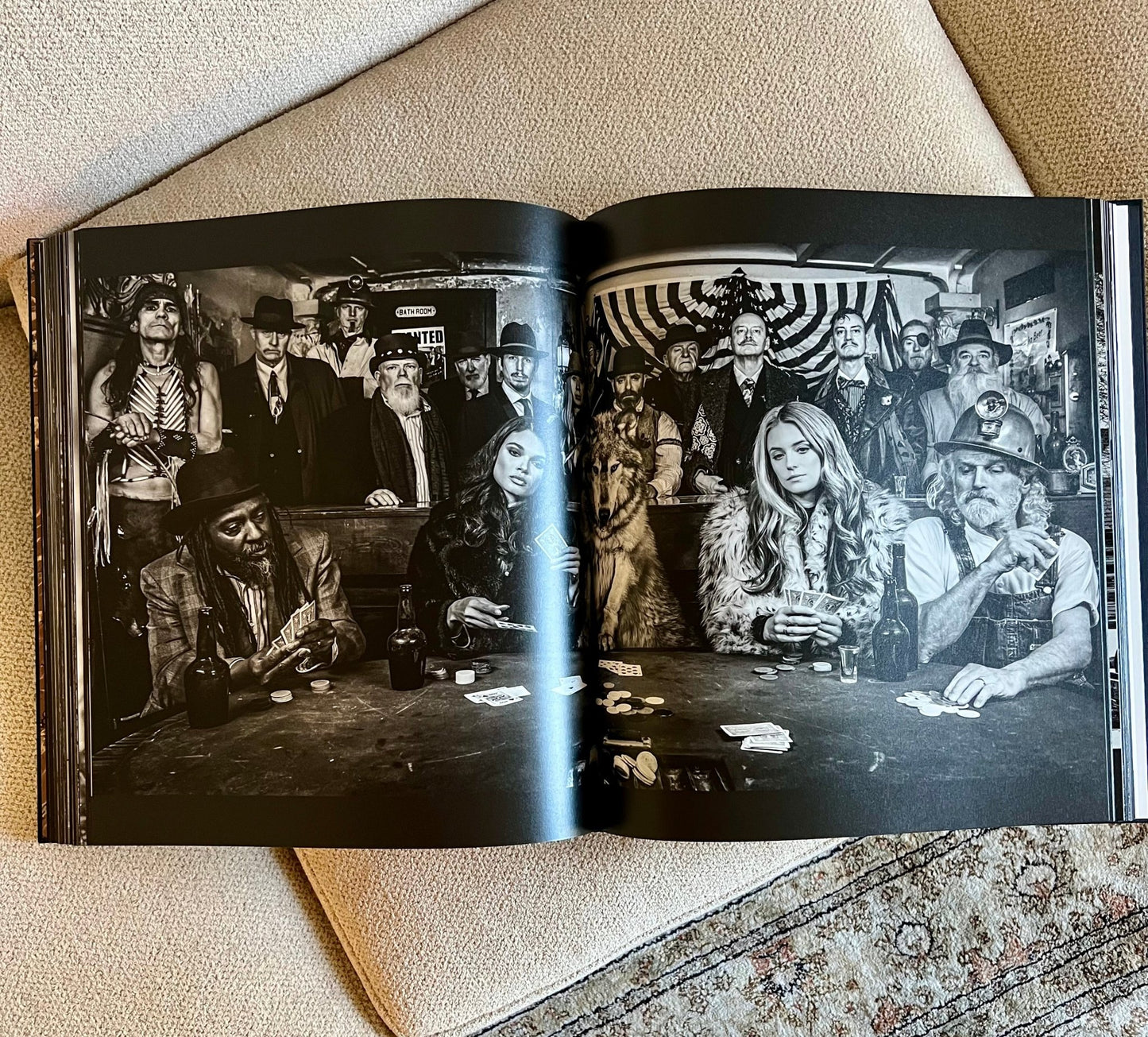 Crossed Revolvers Studded Coffee Table Book - Monica Santos Art