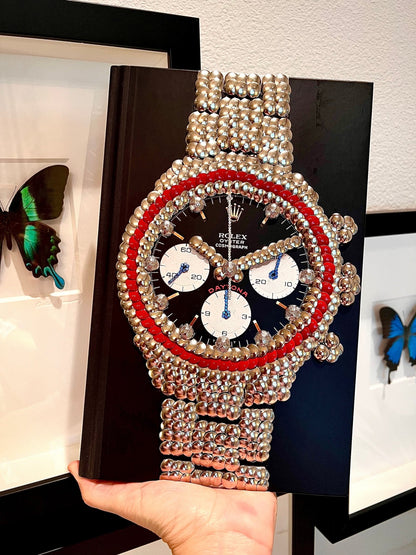 A Man and His Watch Studded Book