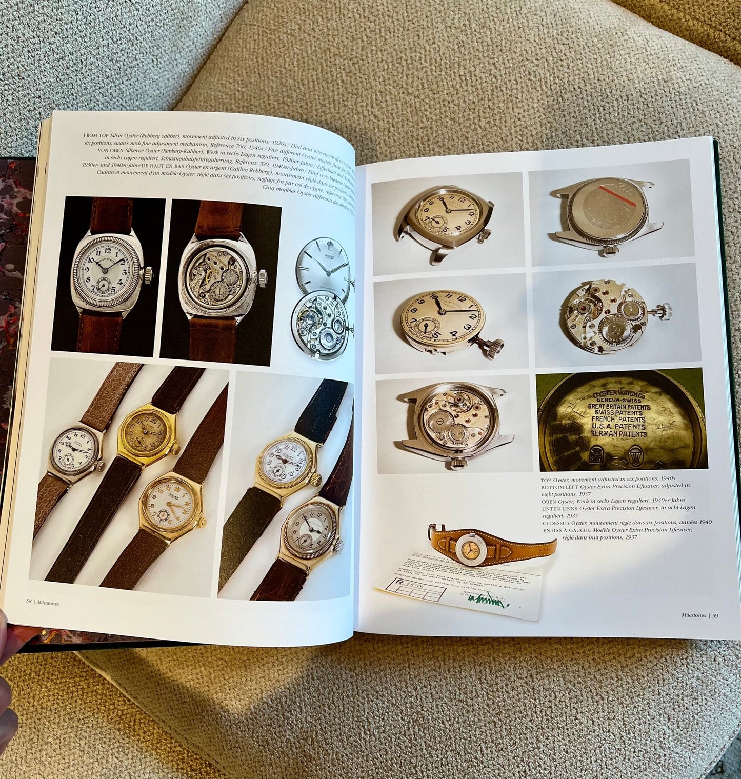 Green Band Watch Studded Coffee Table Book - Monica Santos Art