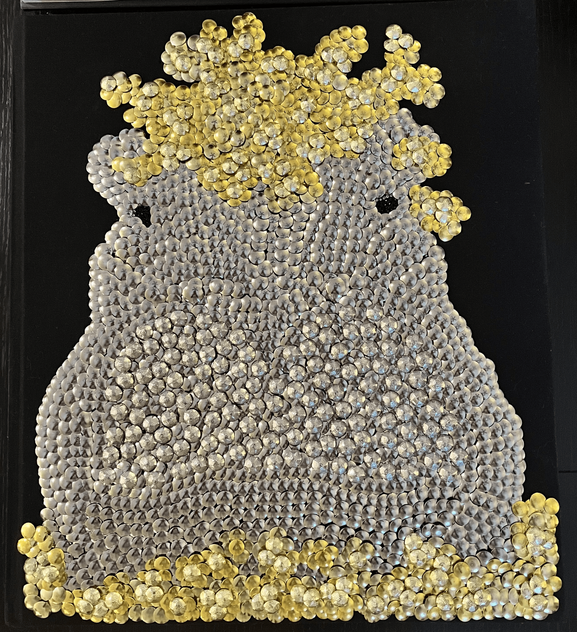 Hippo Studded Coffee Table Book