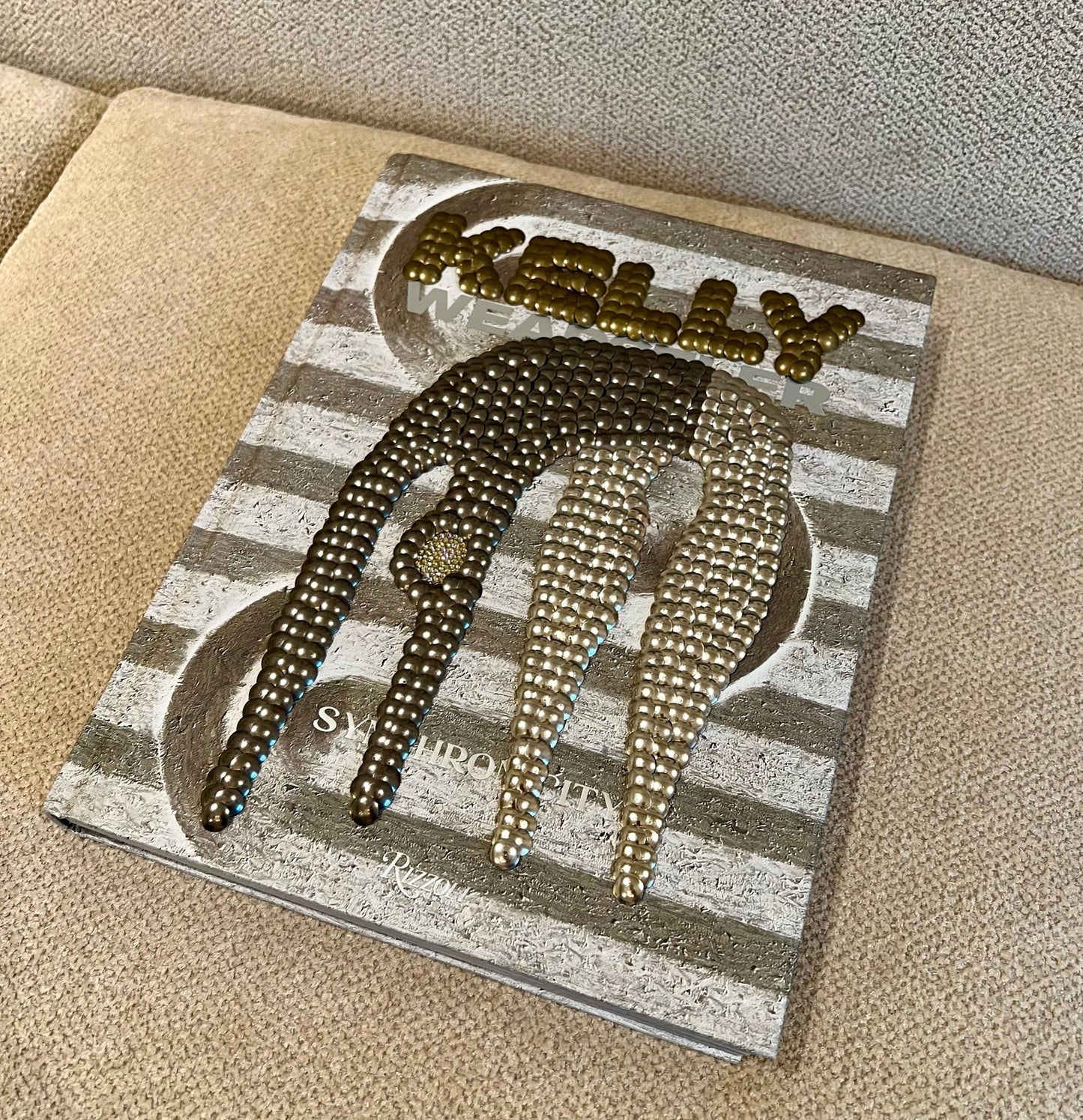 Kelly Sculpture Studded Coffee Table Book - Monica Santos Art