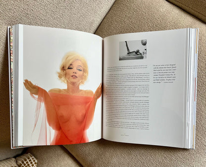 Marilyn Poke-Dot Legs Studded Coffee Table Book - Monica Santos Art