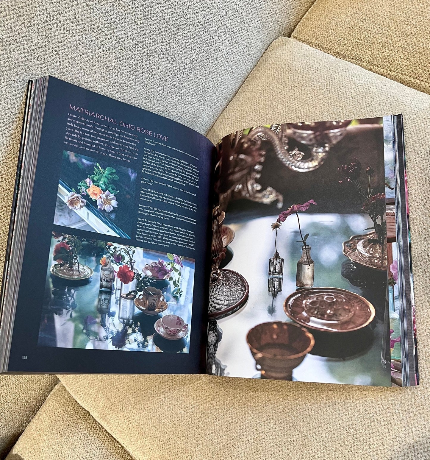 Rose Gold Butterfly Studded Coffee Table Book - Monica Santos Art